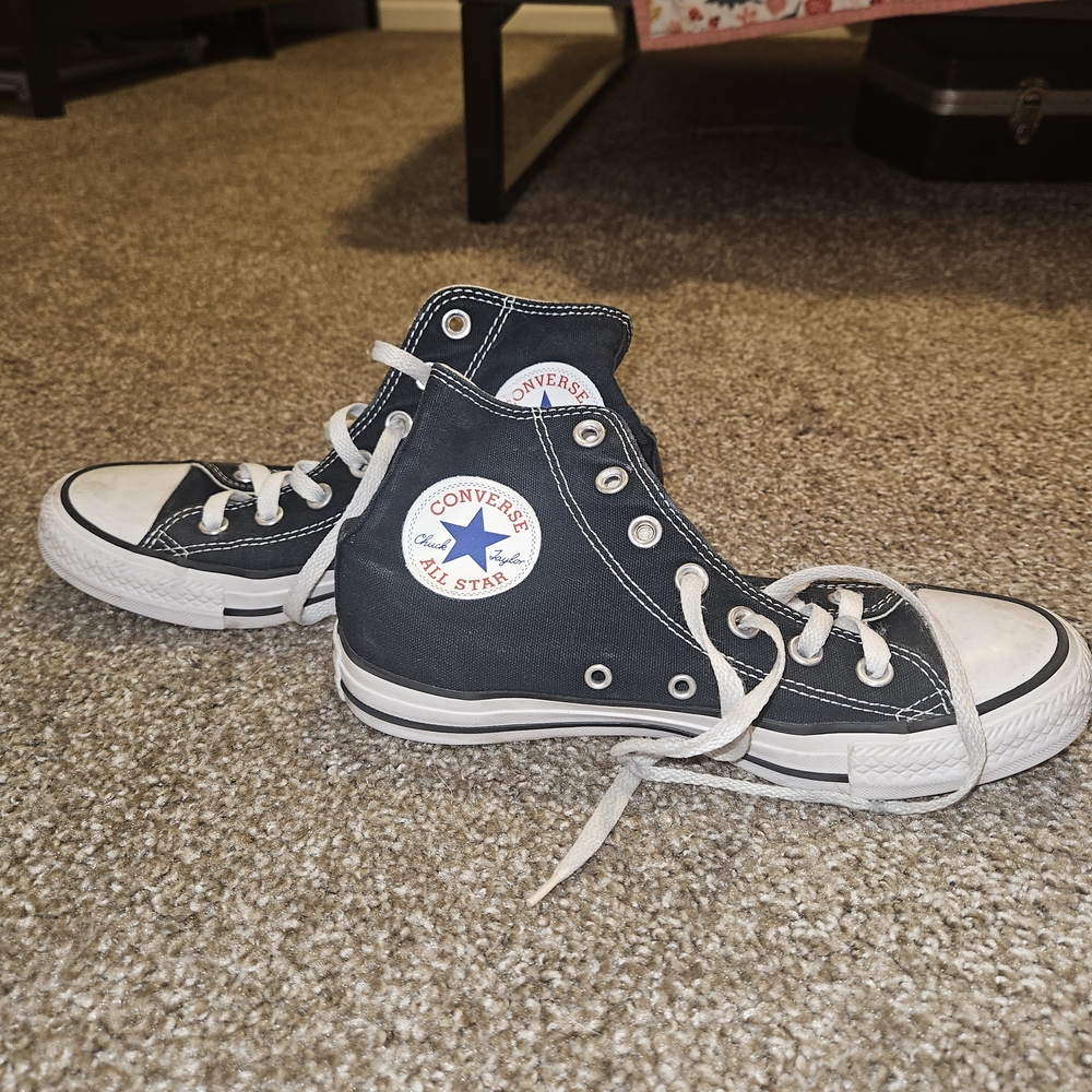 Converse Black High-Top Sneakers